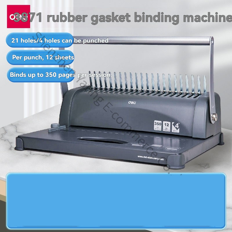 Binding Machine Comb - 3872S Strip Binding Machine 21/10 Hole