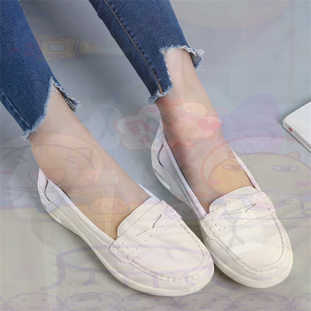 Classic Tech Office Number - Soft Slip-on Womens Large Size Shoes