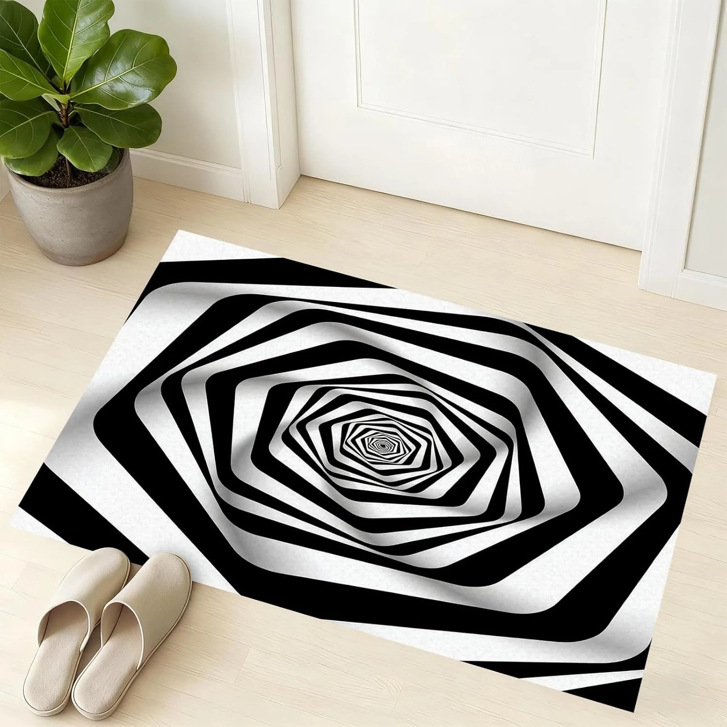 Abstract Topo Doormat Neon Blu - огляд і ціна Office Tech Background