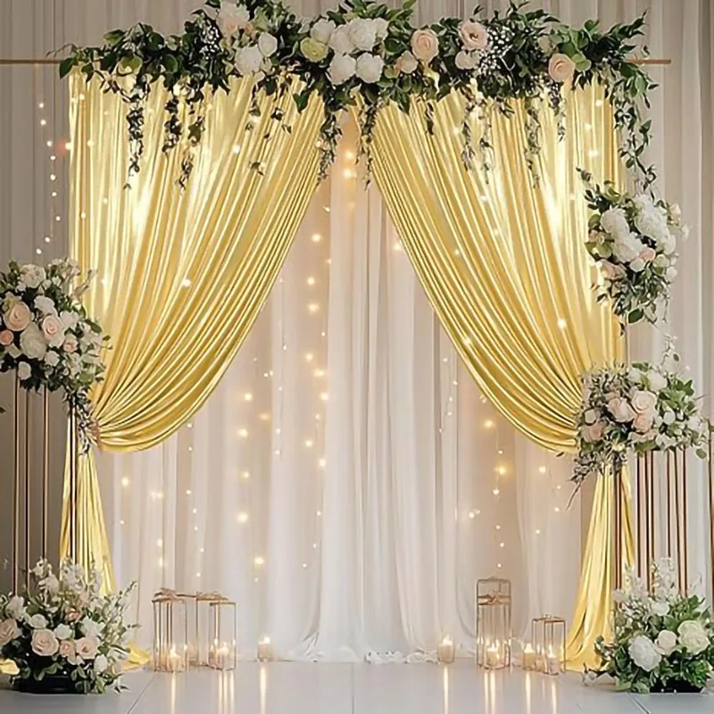 5x10ft Laser Backdrop Curtains - огляд і ціна Office Tech Background