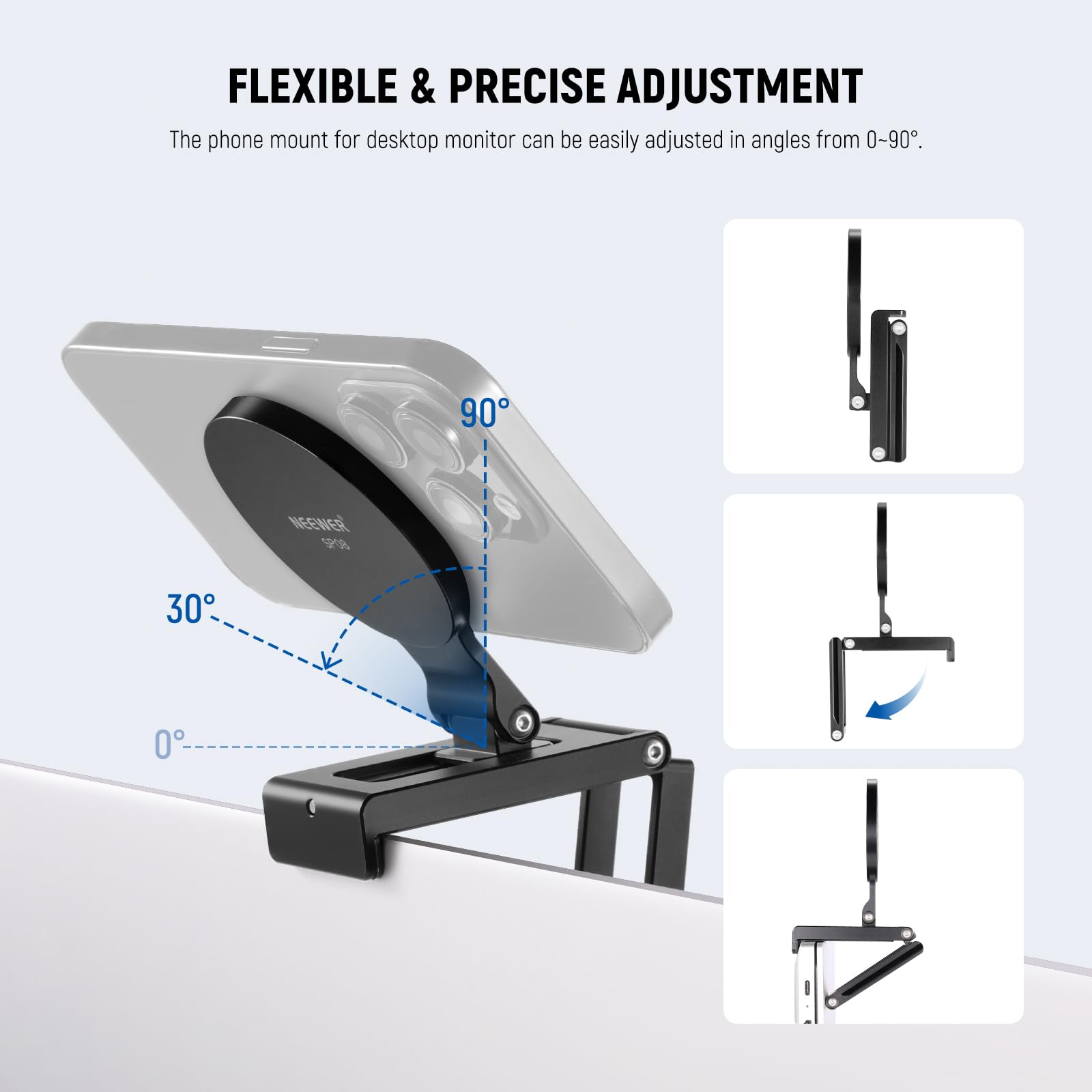 NEEWER Continuity Camera Mount - огляд і ціна Document Holder Monitor