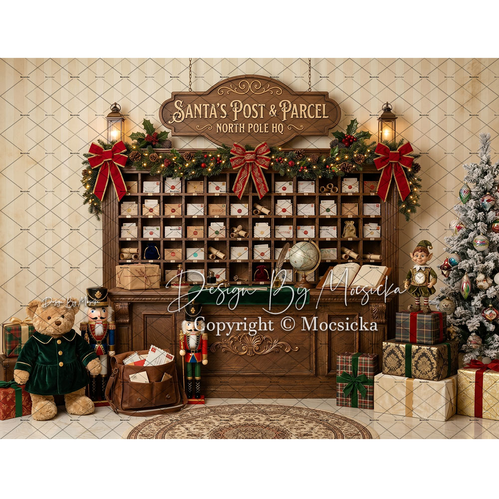 Mocsicka Christmas North Pole  - огляд і ціна Office Tech Background